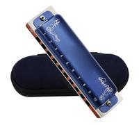 Armónica Profesionales Principiantes Armónica De Blues De 10 Agujeros Arpa De Boca Diatónica Disponible En Tres Colores Para Principiantes Adultos Y Músicos Profesionales(C)