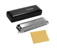 Armónicas Armónica Cromática De 16 Agujeros Tono C 64 Tonos Órgano De Boca Con Estuche De Almacenamiento Y Paño Para Principiantes Y Adultos