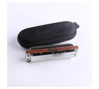 Armónicas Armónica De Blues De 10 Agujeros Con Peine De Madera De Metal Estándar, Instrumentos Musicales Profesionales(Eb)