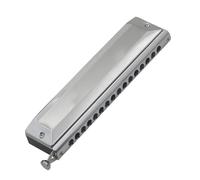 Armónicas diatónicas Armónica cromática plateada ideal para entusiastas de la música instrumentos de viento madera