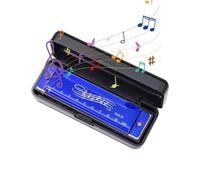 Armónicas Infantiles - Arpa, Juguete Preescolar | Juguete Educativo De 10 Hoyos Y 20 Para Lecciones De Música Para La Infancia, Ideal Para Niños Principiantes, Estímulo Musical Crea