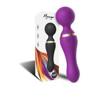ARMONY Freeza - Masajeador y vibrador con cabeza súper flexible (negro)