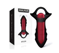 Armony Kylin Dedal Vibrador Plug Anal Control Remoto Negro 1ud
