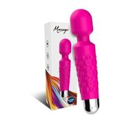 ARMONY Postman - masajeador y vibrador con cabeza flexible, fucsia