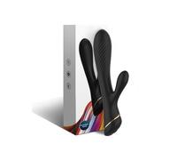 ARMONY Rabbit Vibrator - Vibrador rabbit con estimulador externo (negro)