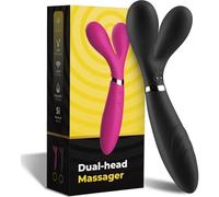 ARMONY Y-Wand - Masajeador y vibrador de doble cabeza, negro