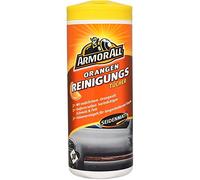 Armor All 45025L - Toallitas limpiadoras para salpicadero con aroma a naranja, mate