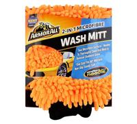 Armor All - Guante de Microfibra de Doble Función para Limpieza Integral de Coches - Talla Única
