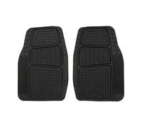 Armor All® - Tapetes Durasport de Goma Negra para Piso de charola Profunda, Resistentes, protección para Todo Tipo de Clima, fácil de Limpiar, diseño Antideslizante para máxima Seguridad y Estilo