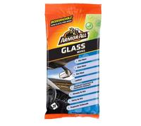 ARMOR ALL Toallitas para Cristales - 20UDS - Máxima Visibilidad sin Manchas, Elimina Suciedad y Residuos, Seguro para Ventanas Tintadas, Limpieza Rápida y Sencilla