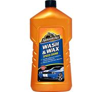 ARMOR ALL Wash & Wax Speed Shine GAA24001GEO - Limpiador y protección con cera de carnaúba (1000 ml)
