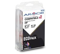 ARMOR C9351A C9352A - Juego de 2 Cartuchos de Tinta para Impresora HP Deskjet