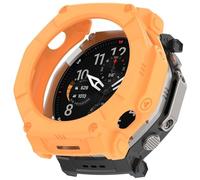 Armor - Carcasa protectora de TPU para Amazfit T-Rex Ultra 2, ligera, antigolpes, con acceso a todos los botones y puertos (naranja)