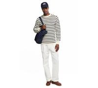 Armor Lux Fouesnant Suéter, Natural/Rich Navy, 52 para Hombre