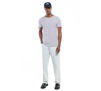Armor Lux Hombre Hoedic Camiseta Not Applicable, Multicolor (Blanc/Navire 400), XX-Large (Talla del Fabricante: 2XL)