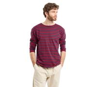 Armor Lux Hombre Marinière loctudy Homme Camiseta de Manga Larga Not Applicable, Azul (455 Navire/Braise 455), X-Small (Talla del Fabricante: 1)