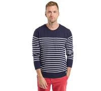 Armor Lux Marinière Port-Louis Héritage Homme Camiseta de Manga Larga, Multicolor (600 Navire/Blanc 600), X-Large para Hombre