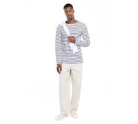 Armor Lux Marinero Houat Héritage Hombre Camiseta, Blanco/Barco, XL