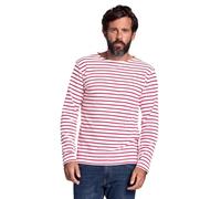 Armor Lux Marinero Houat Héritage Hombre Camiseta, Blanco/estofa, XL