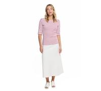Armor Lux Marinière Cancale, Camiseta para Mujer, Blanco (Blanc/Braise 320), 0