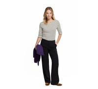 Armor Lux Mujer 5409 Camiseta Not Applicable, Multicolor (Nature/Rich Navy Bi7), X-Large (Talla del Fabricante: 4)