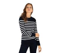 Armor Lux Pull Marin groix Héritage Femme, suéter Mujer, Azul (3Jc Rich Navy/Milk 3Jc), 40 (Talla del Fabricante: 2)