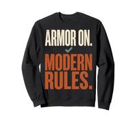 Armor On Modern Rules Medieval Combat Sport Humor Sudadera