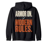 Armor On Modern Rules Medieval Combat Sport Humor Sudadera con Capucha