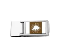 Armor Speed Figure - Cartera de bolsillo con clip para dinero, acero inoxidable