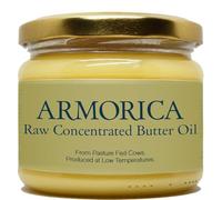 ARMORICA Aceite de mantequilla concentrado | Hecho de leche de vaca alimentada con pasto | Fuente de vitaminas solubles en grasa | Rico en grasas saludables - (230 g)
