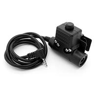 ArmorMason U94 PTT Sistema compatible con Peltor Comtac y Yaesu Radio (militar/NATO-US cableado)
