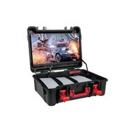 ARMORR GamersBox FHD IPS de 21,5 pulgadas, pantalla extraíble para la libertad de juegos, Plug & Play, PS5, PS4, Xbox Series S, Xbox One X, PC y dispositivos móviles, de 48 Hz a 75 Hz (consola no