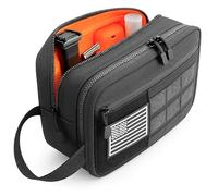 ARMORWERK Neceser táctico Profesional para Hombre, Kit de Aseo Separado con Compartimento Extra Grande para Mojado y seco, Bolsa de Aseo táctica Molle, Bolsa de Viaje Hombre o Kit de