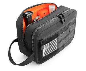 ARMORWERK Neceser táctico Profesional para Hombre, Kit de Aseo Separado con Compartimento Extra Grande para Mojado y seco, Bolsa de Aseo táctica Molle, Bolsa de Viaje Hombre o Kit de