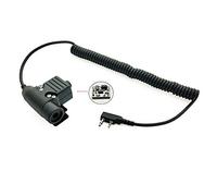 Armorwerx Sistema amplificado U94 PTT para Peltor Comtac/MSA Sordin Compatible con Baofeng UV-5R, UV-82, etc.