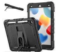ArmourSHIELD Funda para Apple iPad de 10.2 Pulgadas 2021/2020/2019 [9ª/8ª/7ª generación] Funda de Cuerpo Completo Resistente a Prueba de Golpes con Soporte Plegable, prot