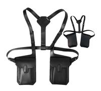 Armpit Bag, Fashionable Underarm Strap Pouch for Men with Adjustable Fit, 5.12x7.87 Inches, Compact Phone Holder Earphones, Keys, Small Change, Sunglasses, Travel, Music Festival