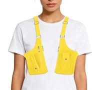 Armpit Bag - Polyester, Size Holster Bag Anti-Theft Design | Adjustable Double Shoulder Sling Concealed Carry Pouch, Chest Wallet For Travel, Outdoor Sports, Running, Hiking, Motorcycle Riding