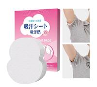 Armpit Sweat Pads, Invisible Adhesive Underarm, Thin Breathable Dress Protectors, Absorbent Odor Control Stickers Antiperspirant Pads for Men Women Adults Daily Wear Work Travel Use