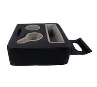 Armrest Cup Holder Pad - Raised Support Cushion Storage Compartment, Multifunction Elbow Comfort Organizer Drink Placement Interior Enhancement | Autos Yachts Lounges Furniture for Relaxation