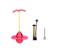 (Armrest Dual-use, Pink) Pogo Bouncing Ball with Handle and Ball Pumps Jump Toy Pogo Maximum Load-Bearing 220lb Suitable for Children Adult