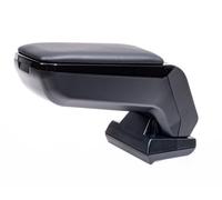 rati Armster - Reposabrazos Coche, Apoyabrazos Central, Compatible con Opel Corsa E 2014-2019, Compartimento Portaobjetos, Fácil de Instalar, Máxima Comodidad, Plegable, Polipiel, Negro