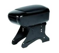 Armster RATI 2 Apoyabrazos Específico Negro/Gris para Fiat 500 (2016-), con Compartimento de Almacenaje y Abatible