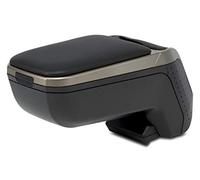 Armster RATI 2 Apoyabrazos Específico Negro/Gris para Citroën C3 (2017-), con Compartimento de Almacenaje y Abatible