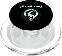 Armstrong Clan Escocesa Nombre Escudo de Armas Tartan PopSockets PopGrip para MagSafe