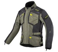 ARMURE Chaquetas Aren Waterproof Lady Black/Grey/ Yellow Fluo L