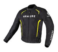 ARMURE Chaquetas Hamo Waterproof Black / Yellow Fluo S