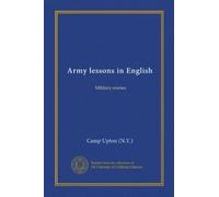Army lessons in English: Military stories