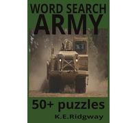 ARMY: "March Through the Military Alphabet:| A Word Search Salute" | "Boots, Barracks & Battlefields: |Word Hunts for Warriors"