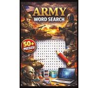 Army ord Search Puzzle Book - Word Find Puzzles for Teens & Adults: Word Searches with Easy to Read Print about Wars, Warcrafts and More | 6X9 inches, ... Relief, Mindful Fun & Brain Health